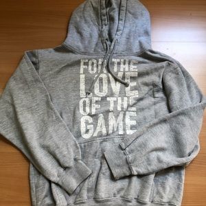 Dave and buster grey hoodie small